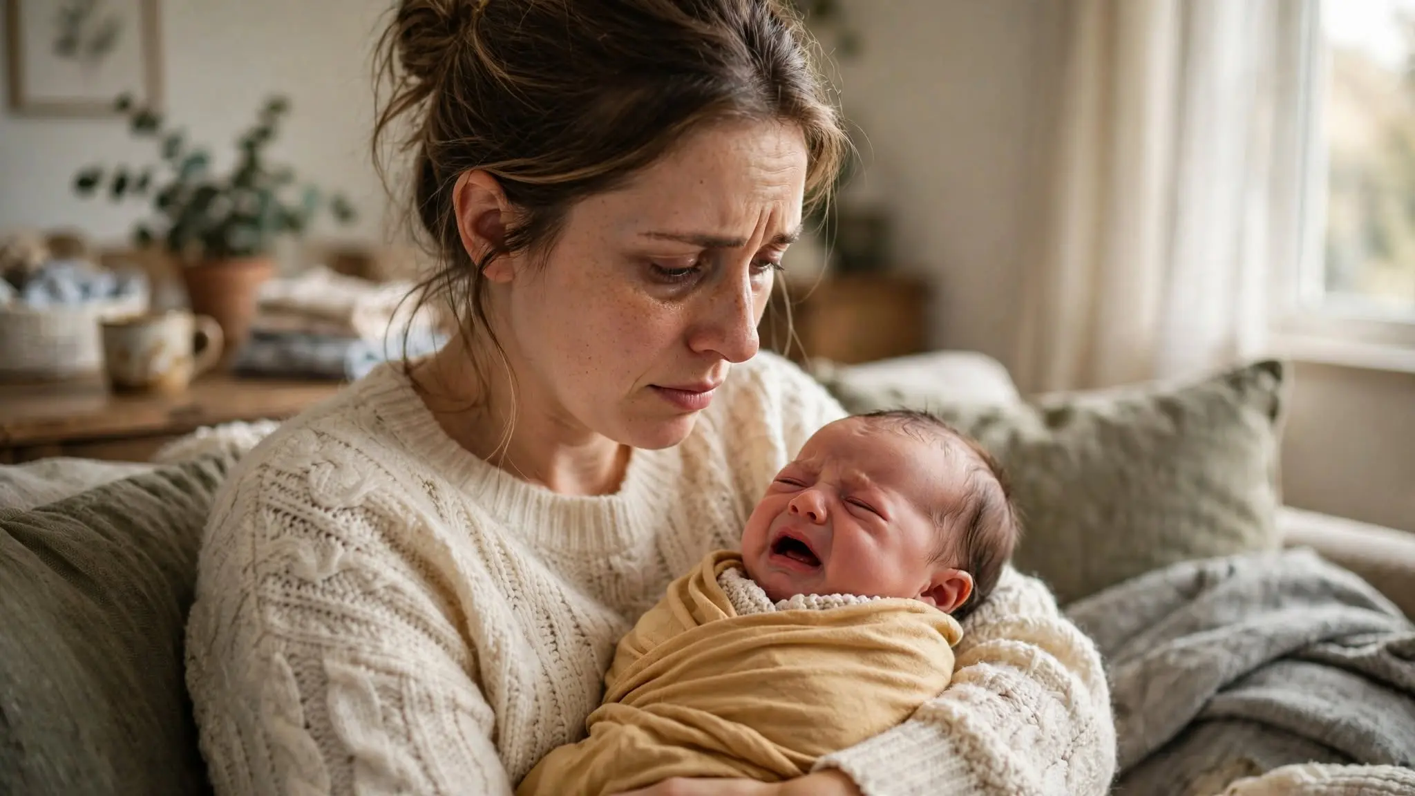 Crying Baby Stress Practical Tips Every New Mom Needs